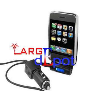 FM Transmitter + Car Charger for iPod iPhone 3G/3GS/4/4S  