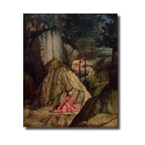 St Jerome Meditating In The Desert 1506 Giclee Print