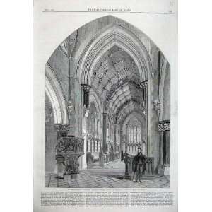  1860 Interior St MargaretS Church Bodelwyddan Man