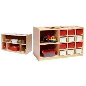  Steffy Wood Products SWP1054TO Double Sided Storage Opaque 