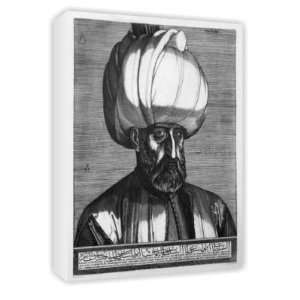  Suleiman the Magnificent, engraved in   Canvas   Medium 