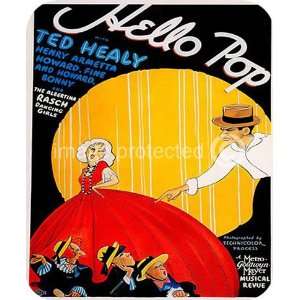  Hello Pop Ted Healy Vintage Movie MOUSE PAD Office 