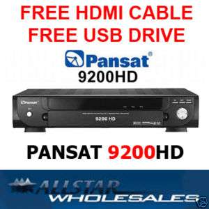 Pansat 9200HD HD FTA Satellite Receiver 9200 USB HDMI  