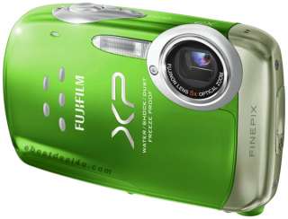 FUJI XP10 12MP WATERPROOF DIGI CAMERA 4SD+5BONUS GREEN 74101009910 