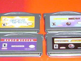 16 OLD SCHOOL GAME BOY LOT~Gameboy Advance/SP/DS lite~FROGGER, MS. PAC 