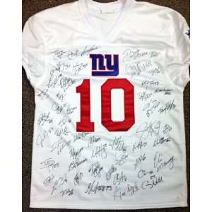 New York Giants 2012 Super Bowl Team Autographed Hand Signed Special 