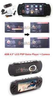 4GB 4.3 LCD PSP Game  MP4 MP5 PMP Player + Camera  