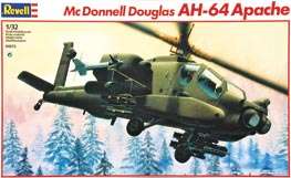 32 McDonnell DougLAS AH 64 Apache Plastic Model Kit