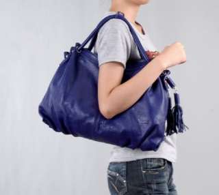 Genuine Leather Shoulder Bag Tote Hobo Handbag B119  