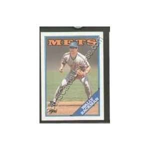  1988 Topps Regular #333 Wally Backman, New York Mets 