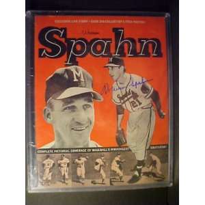  Warren Spahn Milwaukee Braves Autographed 1964 Warren Spahn 