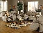catnapper madison sofa loveseat glider recliner set  