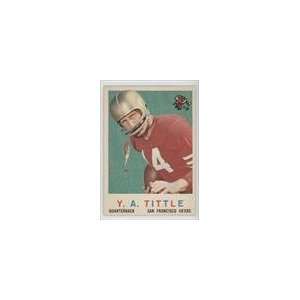  1959 Topps #130   Y.A.Tittle Sports Collectibles