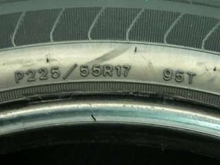 ONE NICE GOODYEAR EAGLE LS, 225/55/17, TIRE # 731  