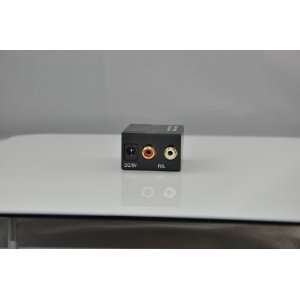   Digital Coax & Optical Toslink to Analog Audio Converter Electronics