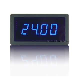 Digital Blue LED 30V DC Panel meter (Self powered)