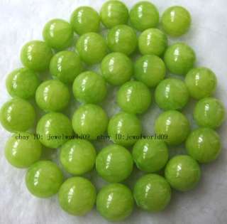 8mm,10mm,12mm,14mm,16mm,Green Synthetic Jade Round Beads 15  