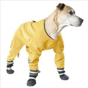  Dog Jog Rainsuit in Yellow Dog Length (Collar to Base of 