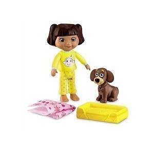   Dollhouse Figures   Sleepytime Dora, Dog and Dog Bed Toys & Games