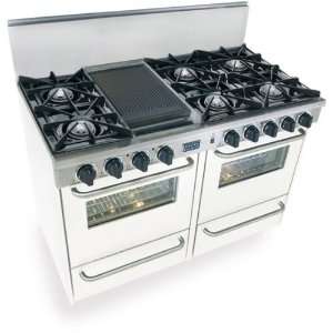  FiveStar White Freestanding Gas Range WPN5107W Appliances