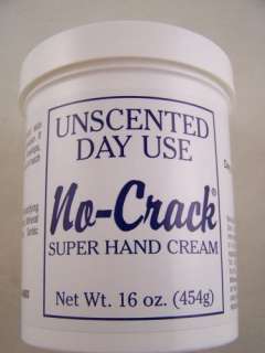 No Crack Hand Cream Unscented Day Use Hand Lotion 16 oz Dumont Company 