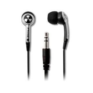 ifrogz EarPollution Plugz Silver/Black Noise Isolating Earbuds by 
