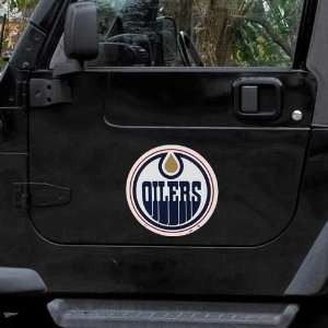  Edmonton Oilers 8 Team Logo Car Magnet Sports 