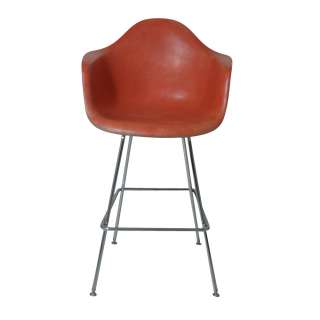 Herman Miller Eames Fiberglass Arm Chair with H Base  