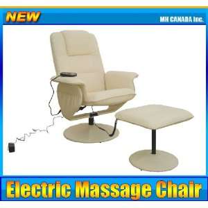  Recliner Electric Heat Leather TV Office Home Massage Chair 