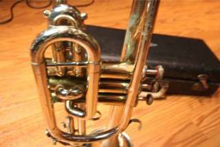 Holton Galaxy Cornet 1965 silver cornet Vintage  