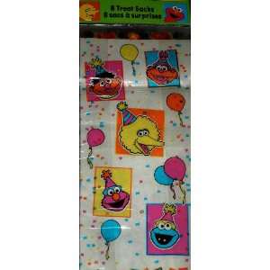  Sesame Street Birthday Party Treat Bags   8/pkg. Toys 