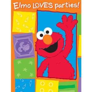 Elmo Loves You Invitations and Thank You Notes 16pc 