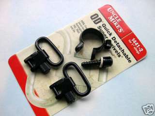 Uncle Mikes Sling Swivels For Rem 740, 760, 7600 & Six 043699144129 