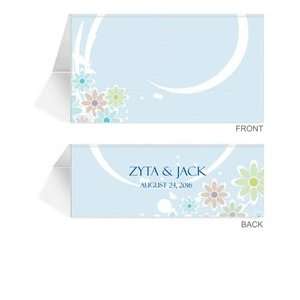  100 Personalized Place Cards   Flower Dust Office 