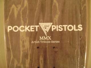 Pocket Pistols VCJ ARTIST TRIBUTE Skateboard YELLOW  