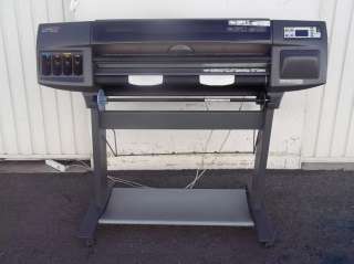HP Designjet 1050C 1050 36 Plotter Color Ink Wide Format Printer 