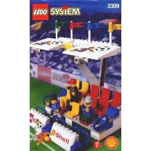 Lego Shell 1998 World Cup Stadium Head Tribune 3309 Toys & Games