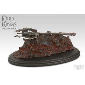 Lord of the Rings LOTR Saurons Mace Figure Sideshow Collectibles Nice 