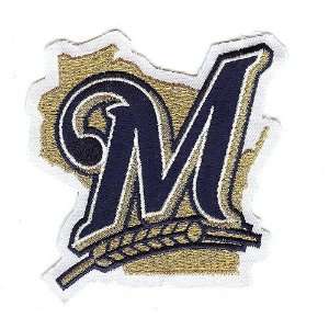  The Emblem Source Milwaukee Brewers Secondary Logo Patch 