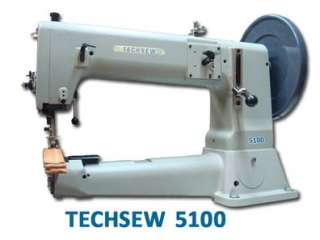 TECHSEW 5100 Long Arm Heavy Leather Industrial Sewing Machine
