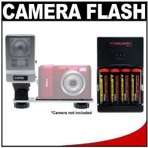  Sunpak Digital Camera Flash / Video Light Combo & Bracket 