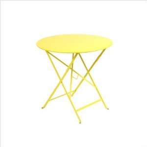  Bistro 30 Solid Round Folding Table Color Nutmeg Patio 