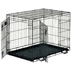  Midwest Life Stages Double Door Folding Metal Dog Crate 