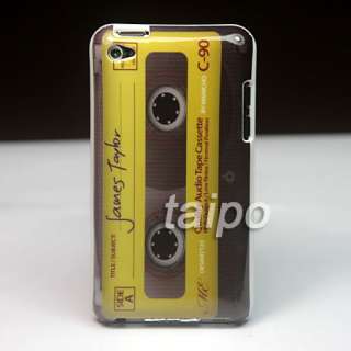 Tape Cassette Hard Back Case Cover FOR IPOD TOUCH 4 4TH GEN  