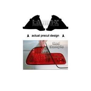  Ford Fusion (10  ) Tail Light Vinyl Film Covers ( RED ) by 
