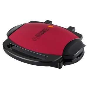  George Foreman 4 Burger Grills with Removable Plates   Red 