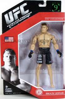 BROCK LESNAR UFC Ultimate Fighting Jakks Series 9 Deluxe figure MMA 