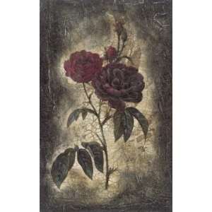  Vintage Rose I by Ruth Franks. Size 16 inches width by 20 