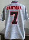 1995/1996 CANTONA # 7 FC MANCHESTER UNITED AWAY SHIRT UMBRO SHARP 