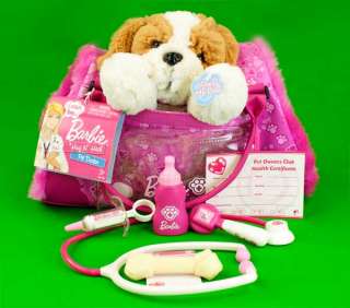 Hug n Heal Pet Doctor plush puppy responds to touch with barks 
